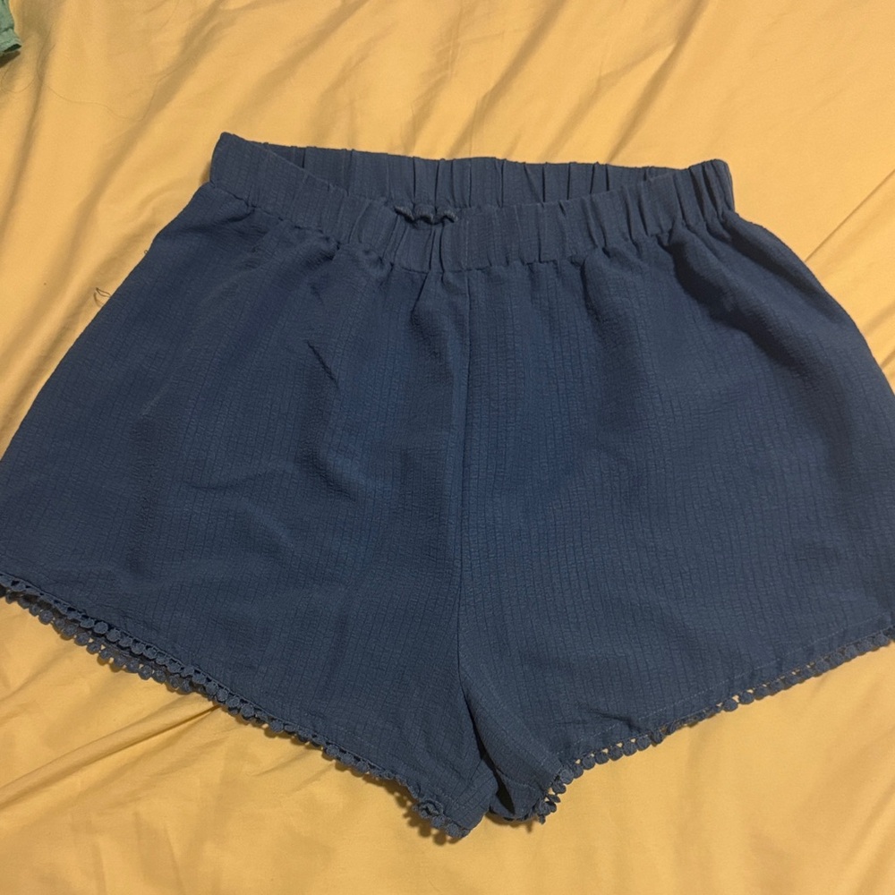 Old Navy High Waist Blue Shorts